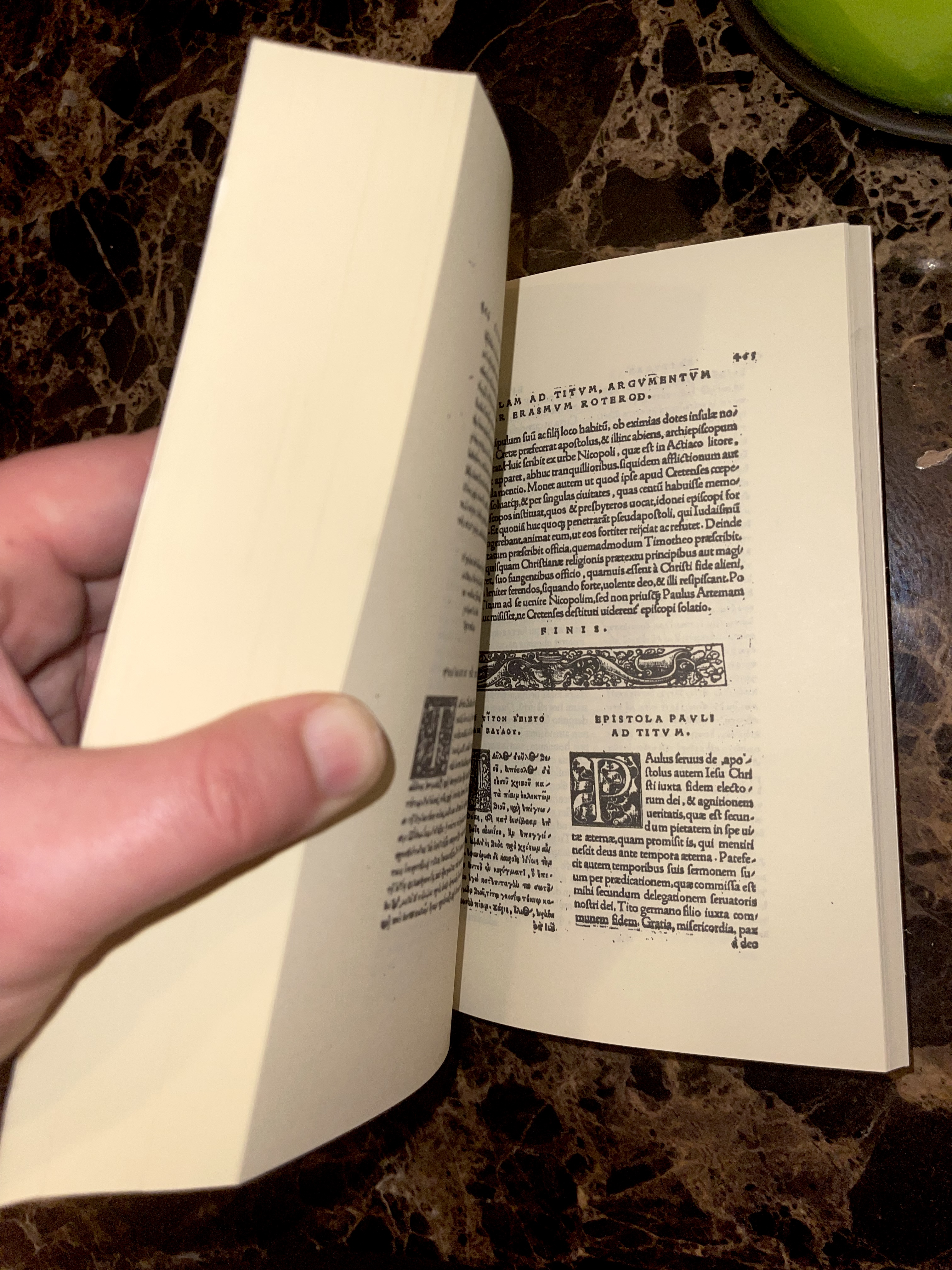 1522 Erasmus Greek Latin New Testament Bible Facsimile (TYNDALE'S SOURCE) - Image 13