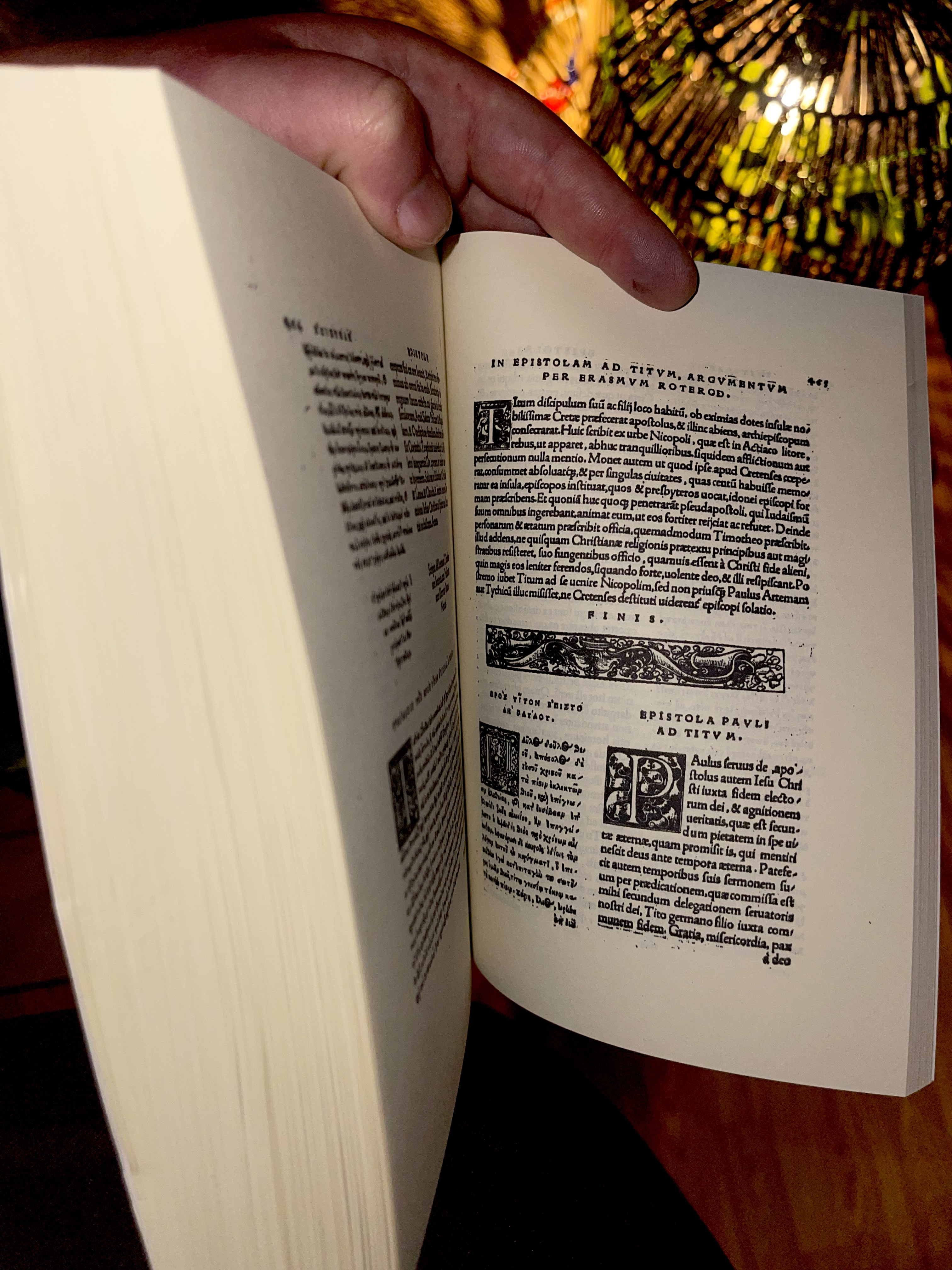 1522 Erasmus Greek Latin New Testament Bible Facsimile (TYNDALE'S SOURCE) - Image 7