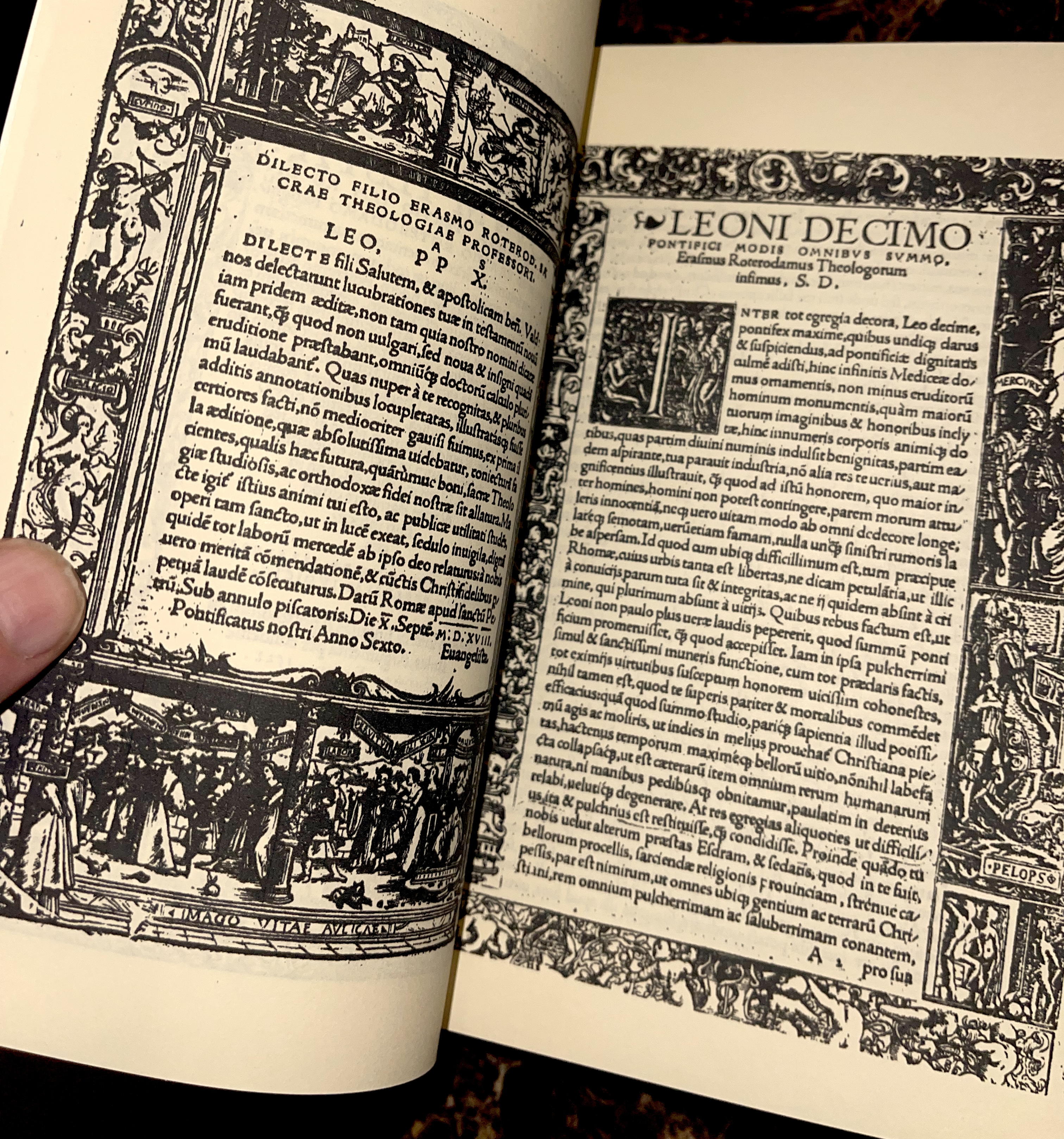 1522 Erasmus Greek Latin New Testament Bible Facsimile (TYNDALE'S SOURCE)