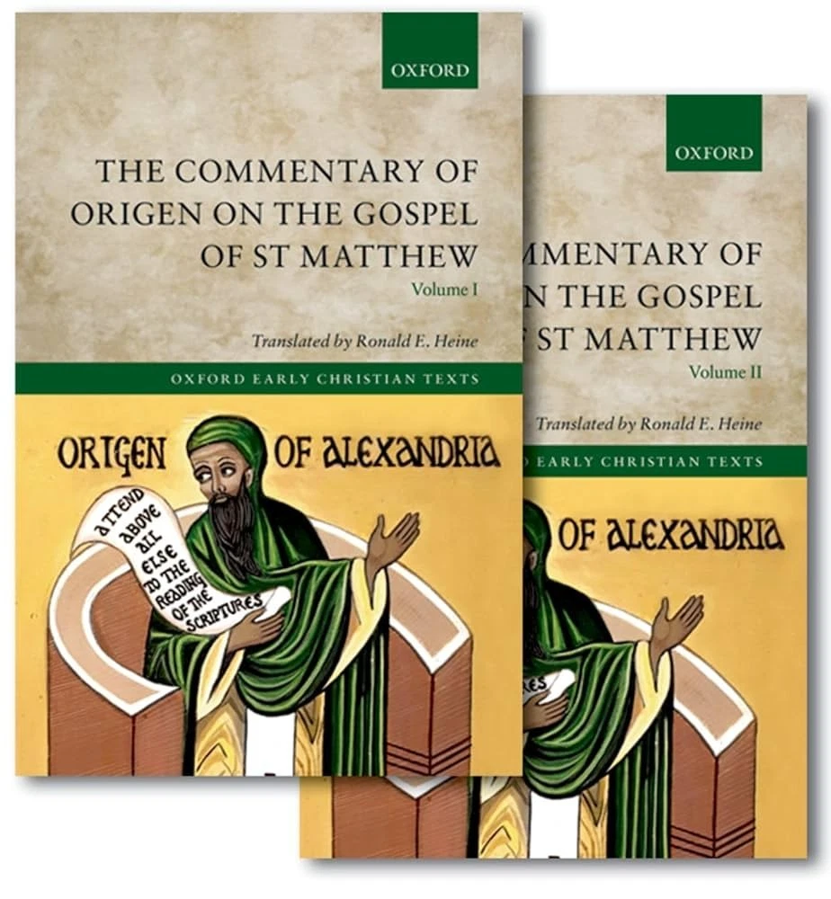 ORIGEN's commentary on Matthew (Oxford Bundle) TEMPORARY SALE