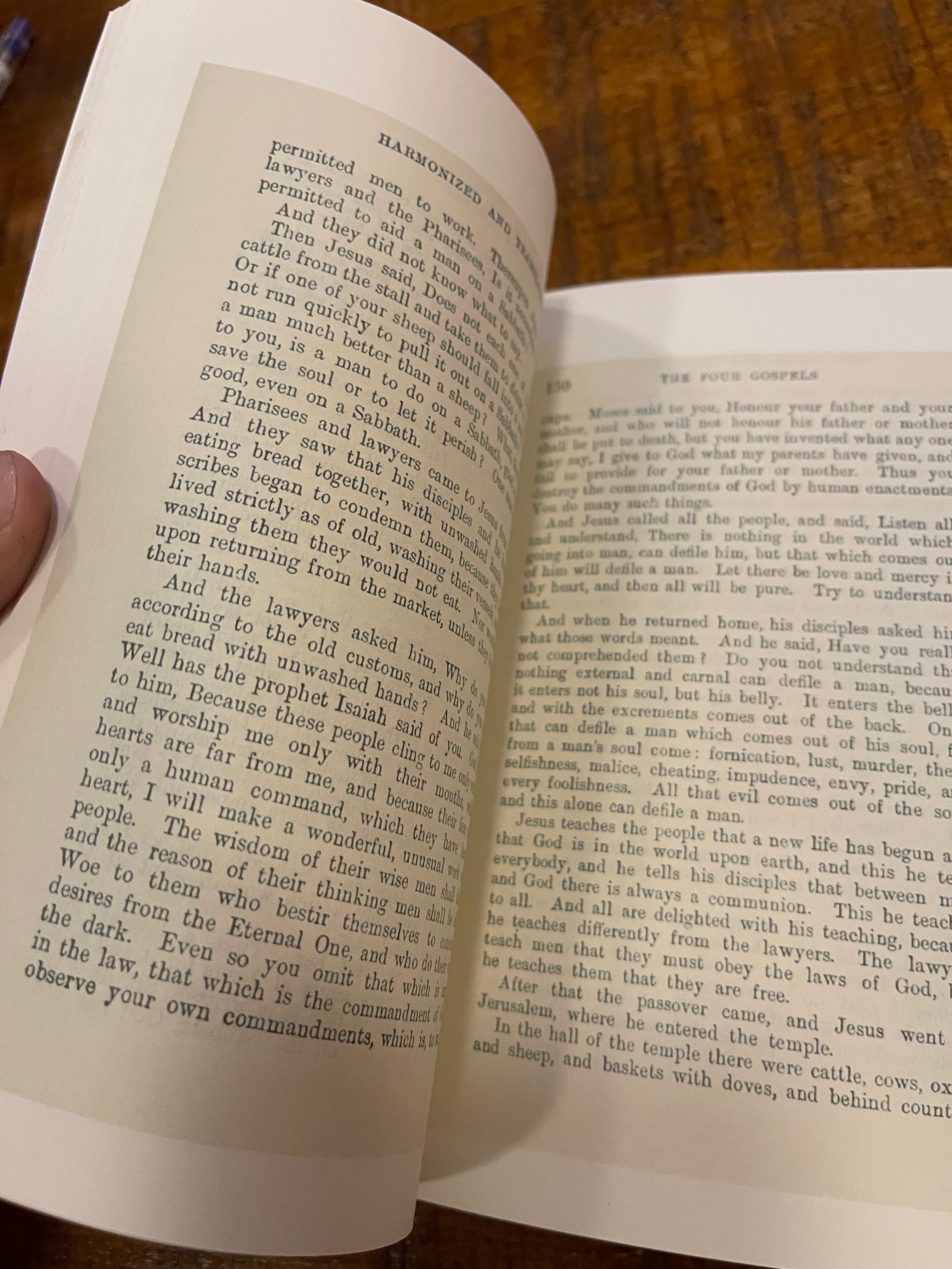 Leo Tolstoy's Translation of the Gospels from the Greek, 1904 (2 Volume Set, 900 Pages) - Image 28