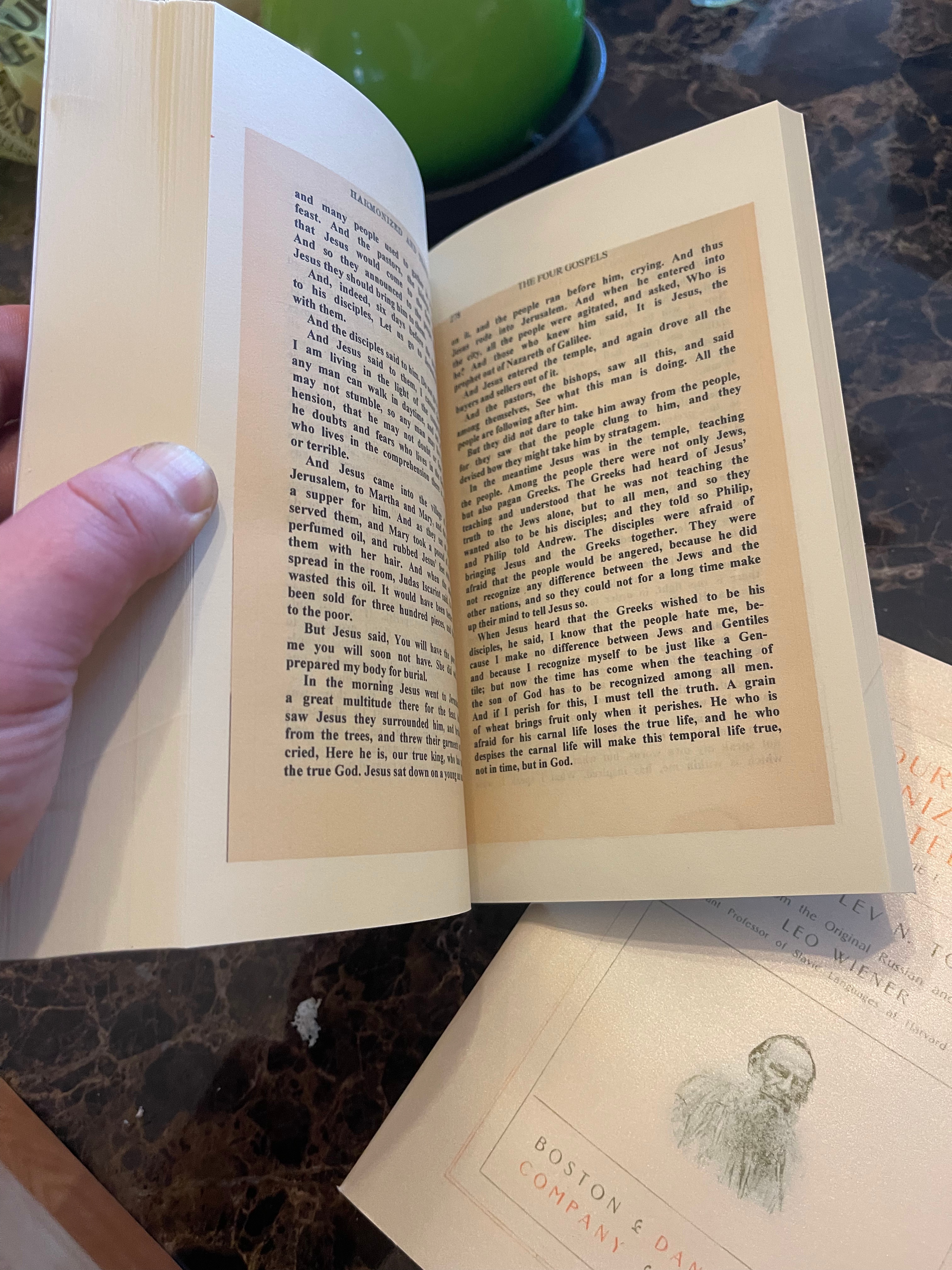 Leo Tolstoy's Translation of the Gospels from the Greek, 1904 (2 Volume Set, 900 Pages) - Image 36