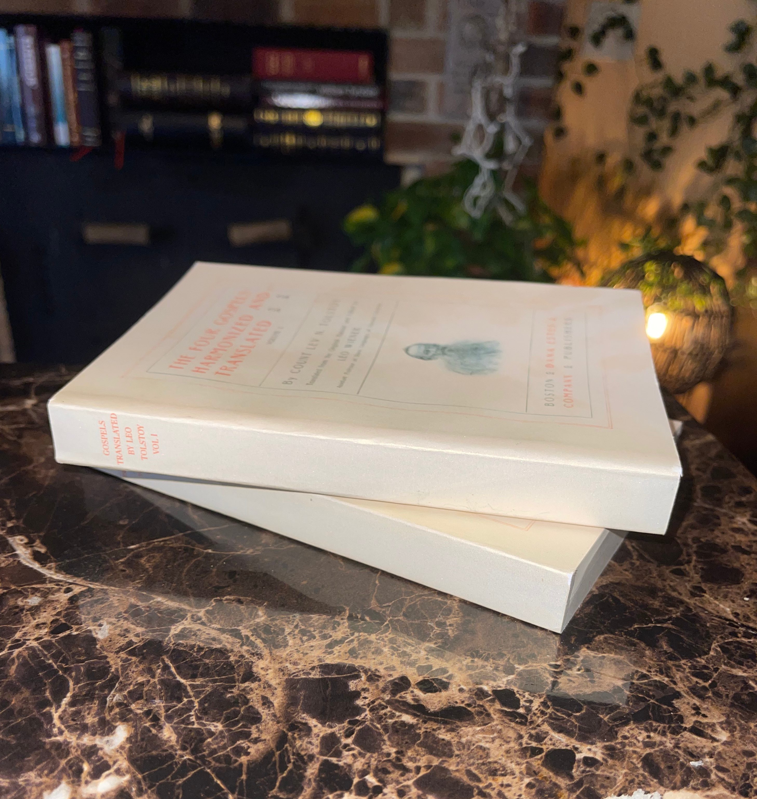 Leo Tolstoy's Translation of the Gospels from the Greek, 1904 (2 Volume Set, 900 Pages) - Image 12