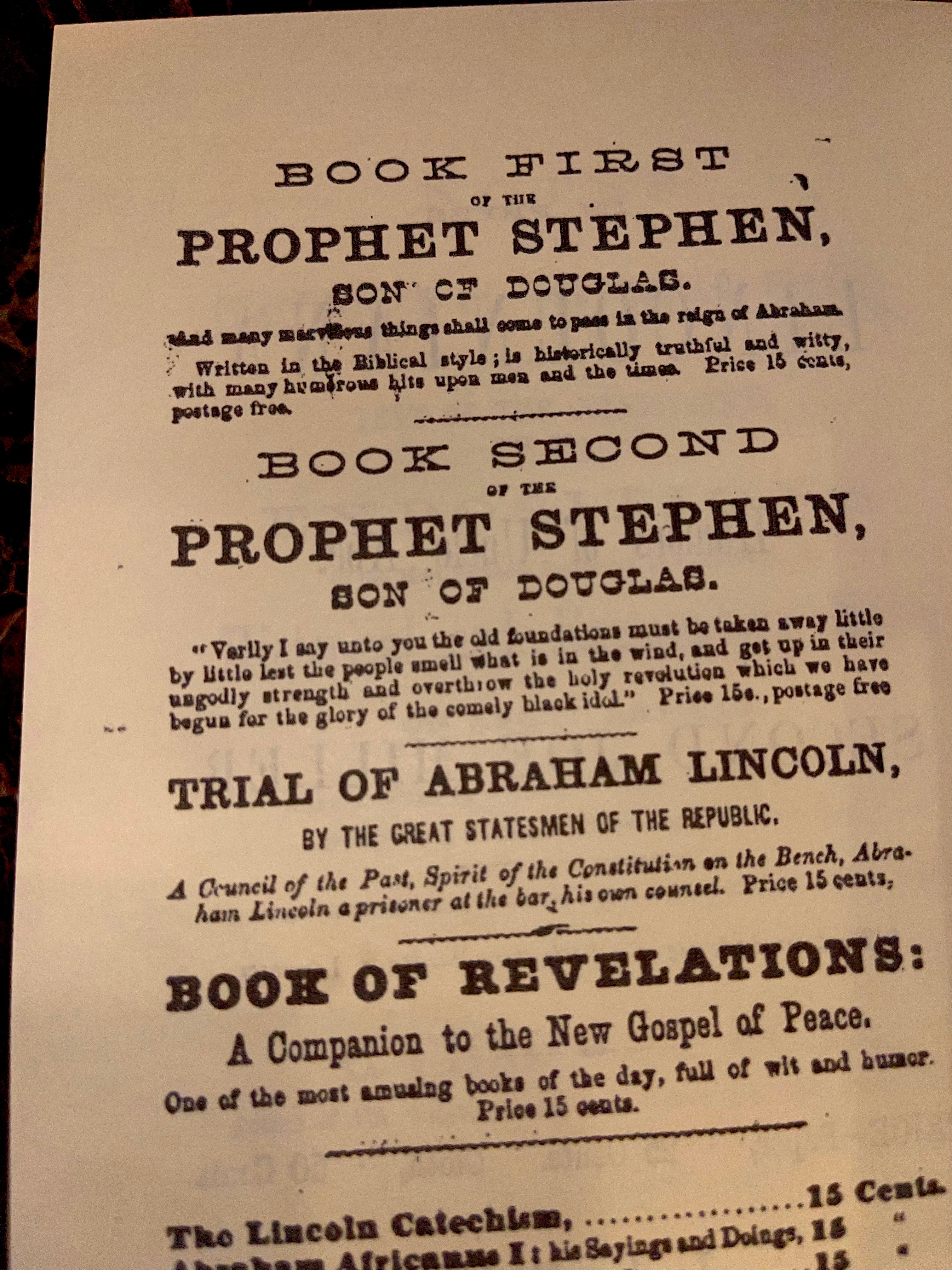 THE DECLARATION OF 1864 | Absolute Proof the Jews Murdered Lincoln (Facsimile) - Image 8