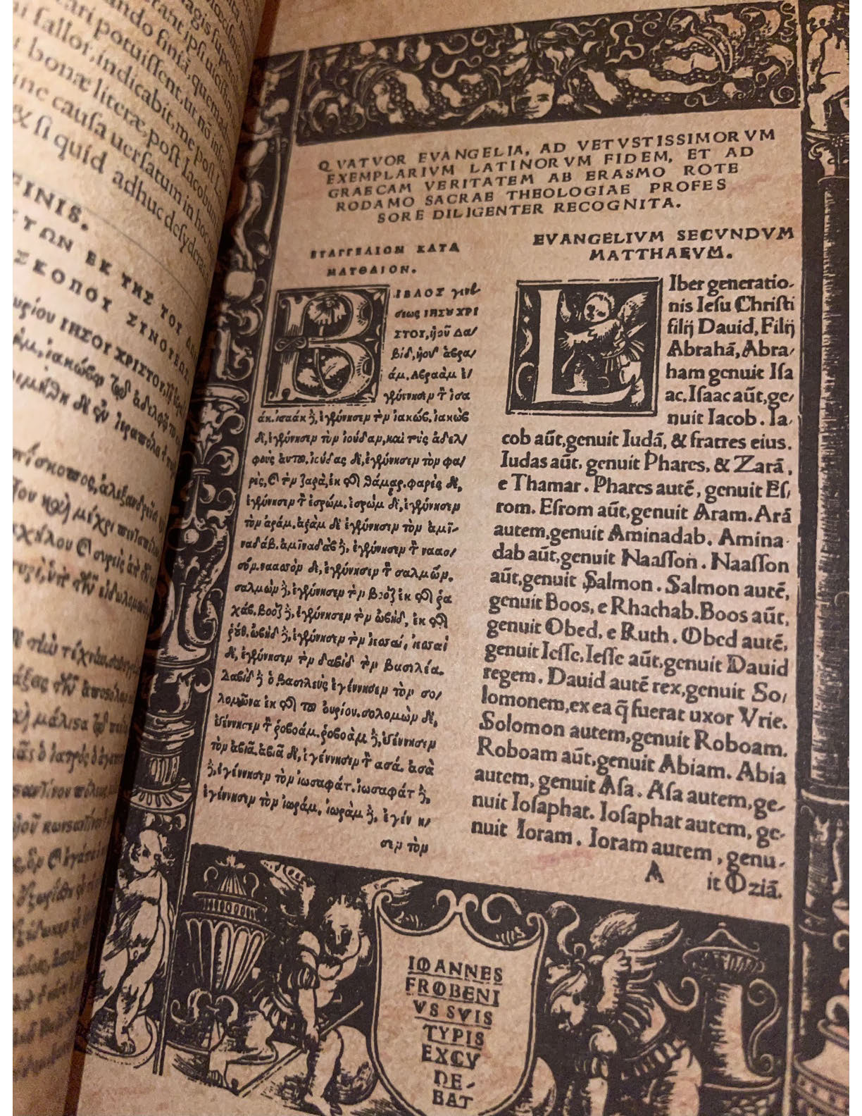1516 Erasmus Greek Latin New Testament DELUXE Facsimile - Image 16