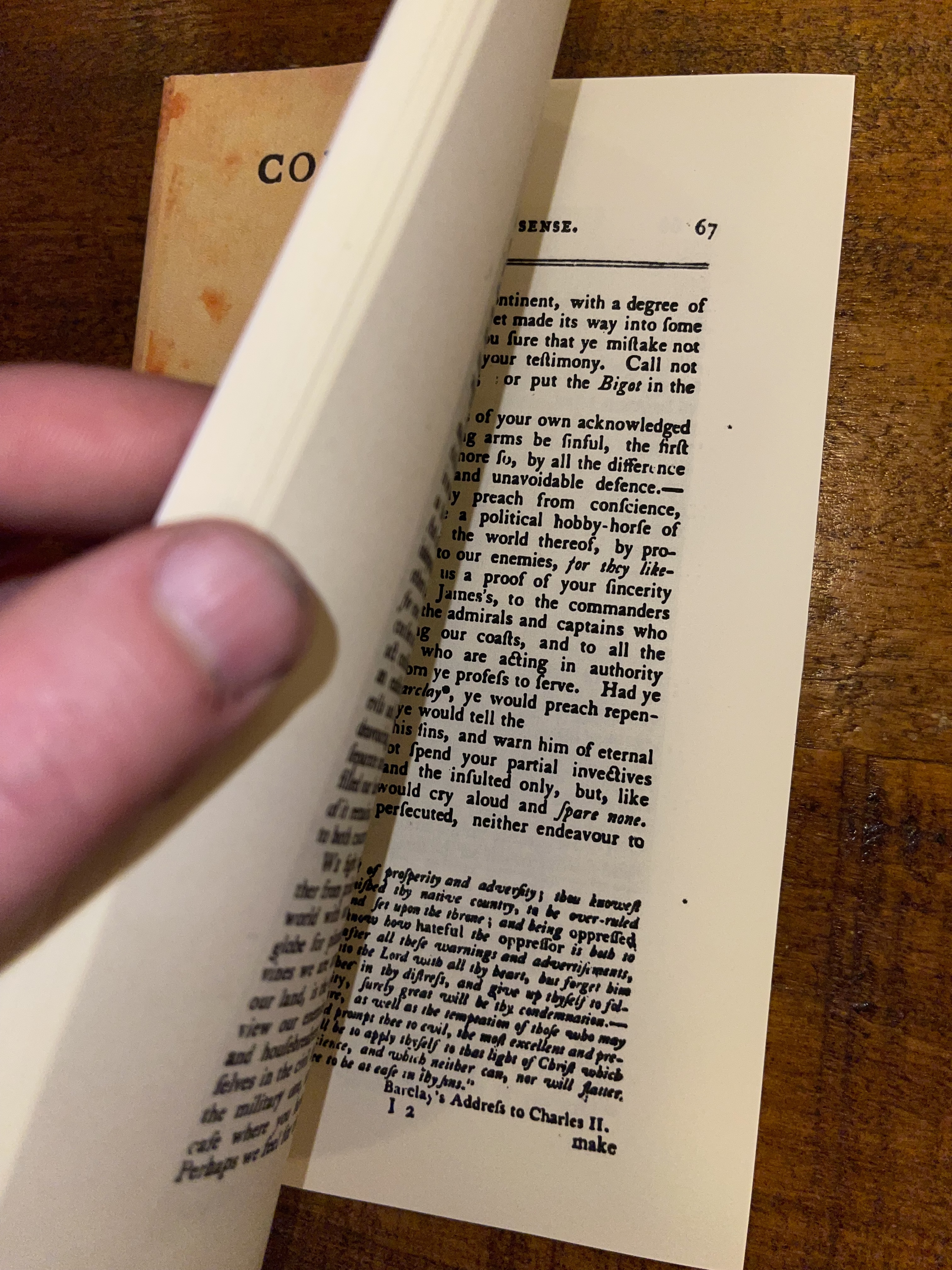 Common Sense by Thomas Paine 1776 (Facsimile) - Image 4