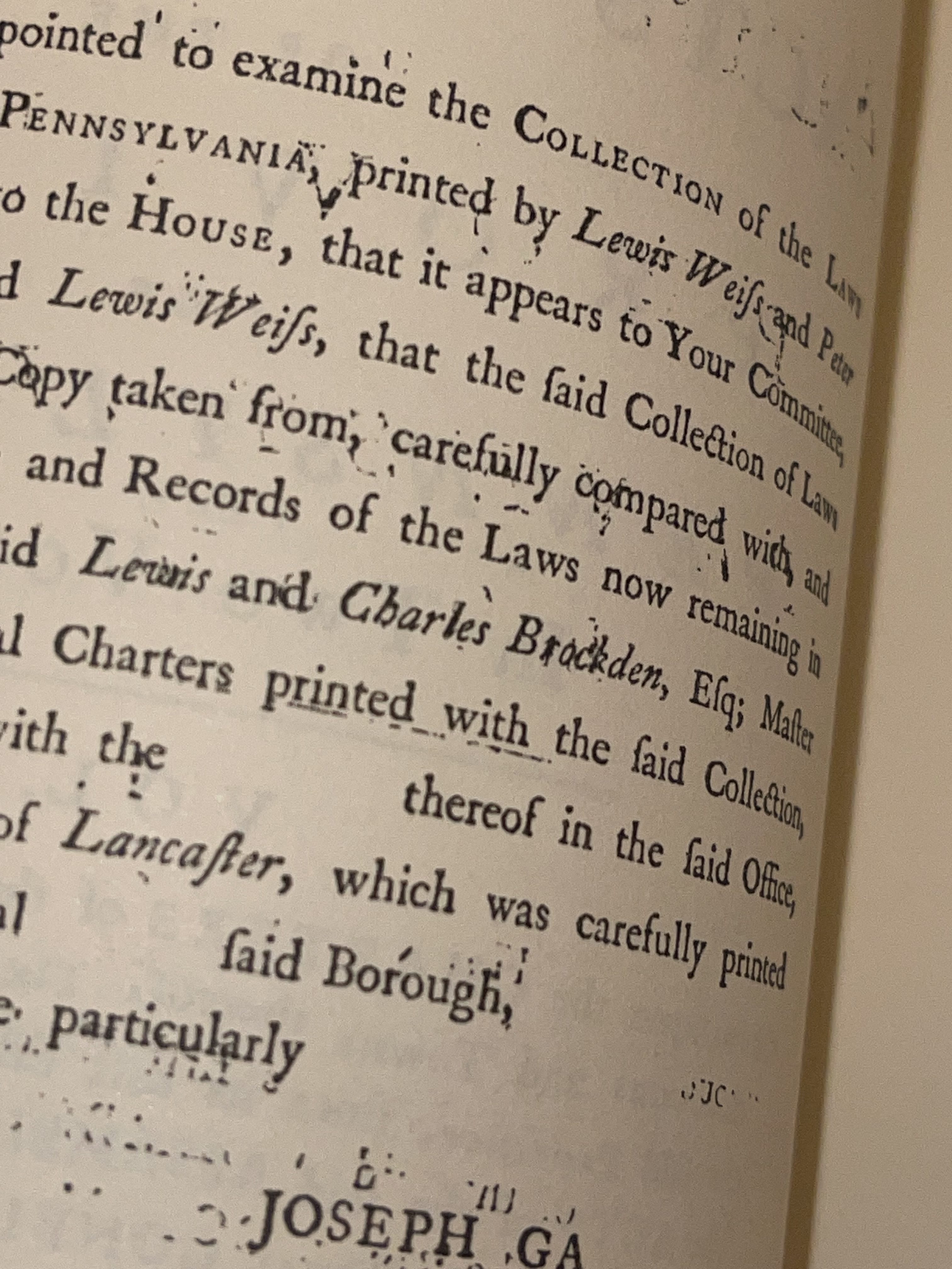 PA Congress & Charters Records 1682-1759 (Facsimile) Proof of White Slavery - Image 7